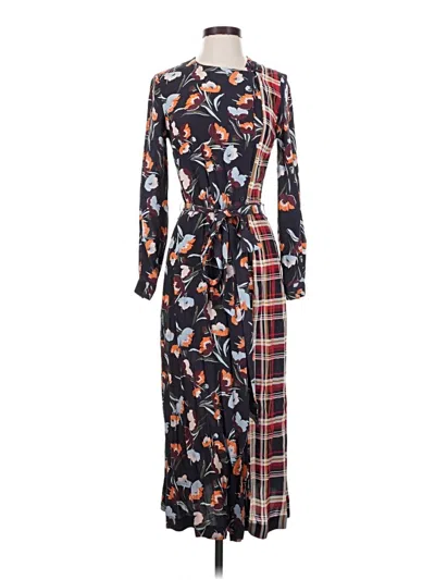 Pre-owned French Connection Casual Dress In Black