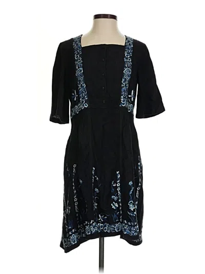 Pre-owned French Connection Casual Dress In Black