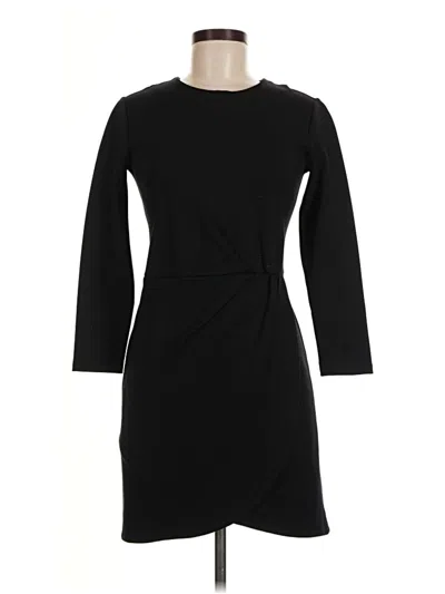 Pre-owned French Connection Casual Dress In Black