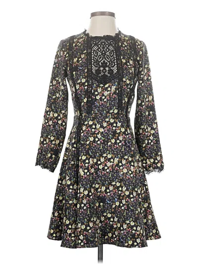 Pre-owned French Connection Casual Dress In Black