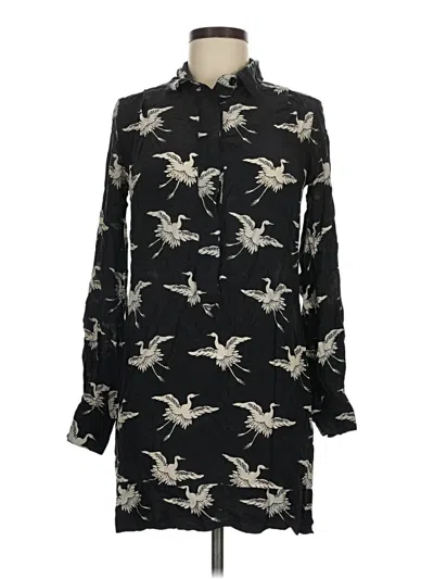 Pre-owned French Connection Casual Dress In Black