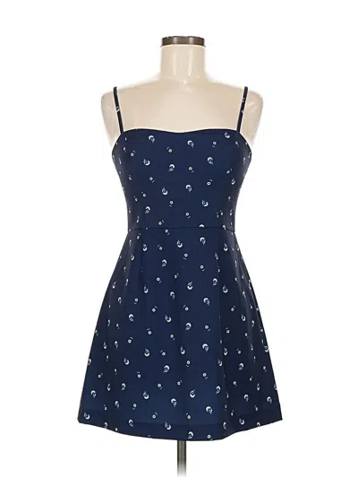 Pre-owned French Connection Casual Dress In Blue