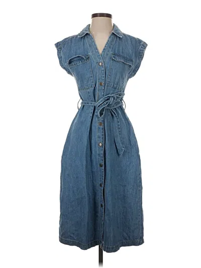 Pre-owned French Connection Casual Dress In Blue