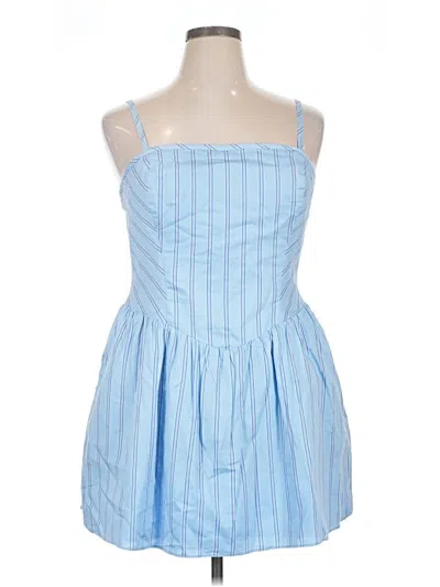 Pre-owned French Connection Casual Dress In Blue
