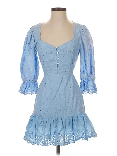 Pre-owned French Connection Casual Dress In Blue