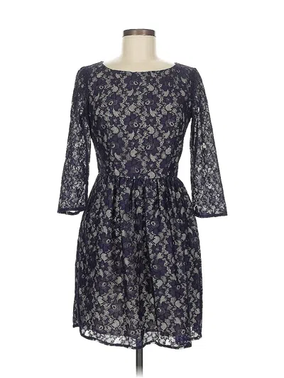 Pre-owned French Connection Casual Dress In Blue