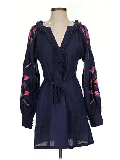 Pre-owned French Connection Casual Dress In Blue