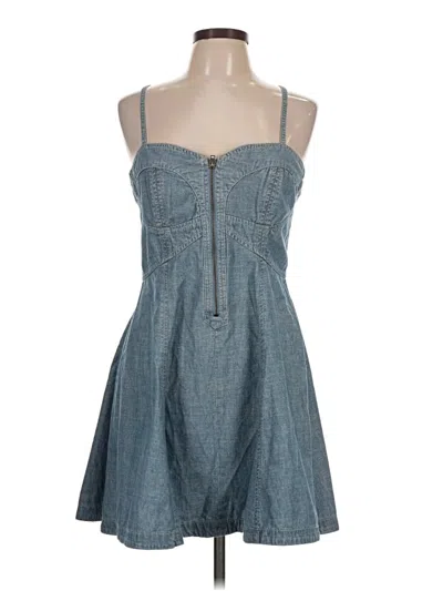 Pre-owned French Connection Casual Dress In Blue