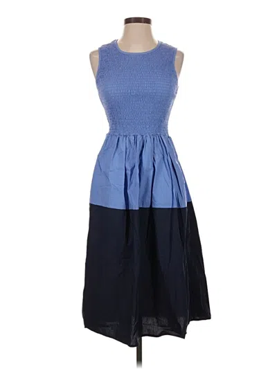Pre-owned French Connection Casual Dress In Blue