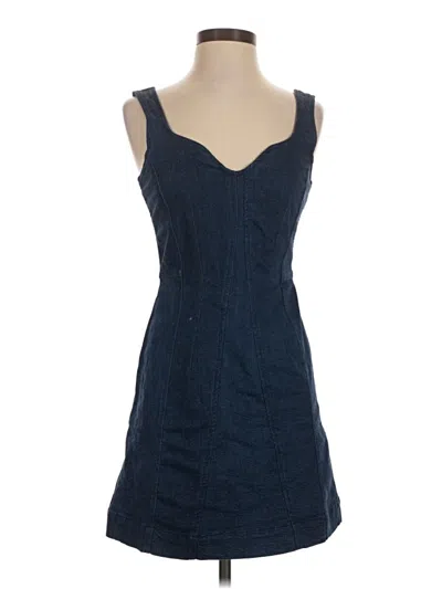 Pre-owned French Connection Casual Dress In Blue