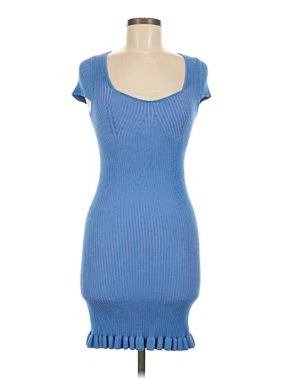 Pre-owned French Connection Casual Dress In Blue