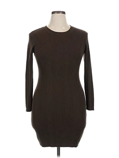 Pre-owned French Connection Casual Dress In Brown