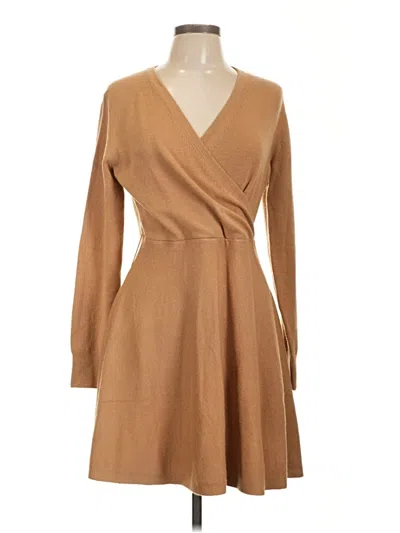 Pre-owned French Connection Casual Dress In Brown