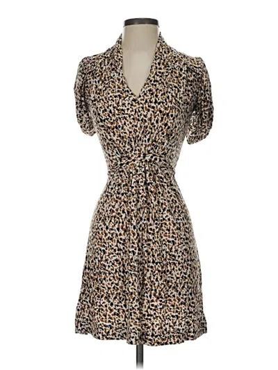 Pre-owned French Connection Casual Dress In Brown