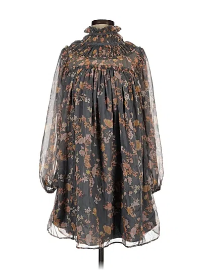 Pre-owned French Connection Casual Dress In Brown