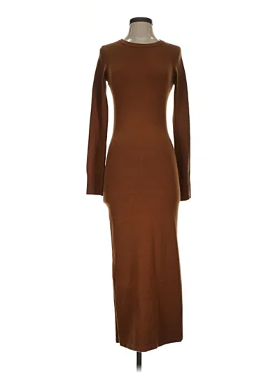 Pre-owned French Connection Casual Dress In Brown