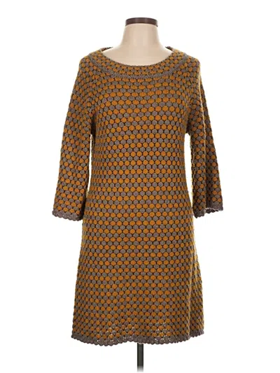 Pre-owned French Connection Casual Dress In Brown