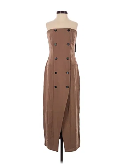 French Connection Casual Dress In Brown
