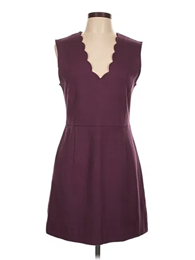 Pre-owned French Connection Casual Dress In Burgundy