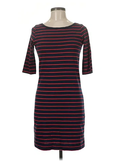 Pre-owned French Connection Casual Dress In Burgundy