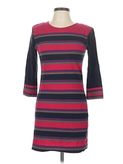 Pre-owned French Connection Casual Dress In Burgundy