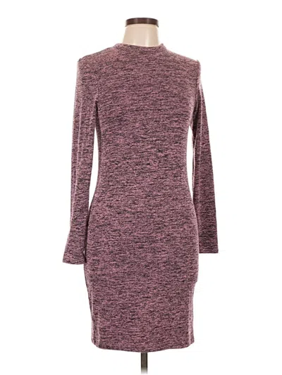 Pre-owned French Connection Casual Dress In Burgundy