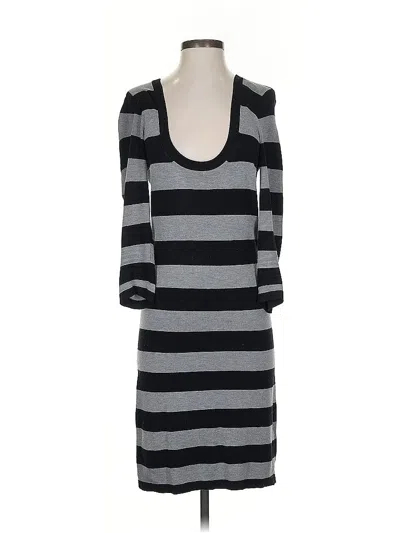 Pre-owned French Connection Casual Dress In Gray