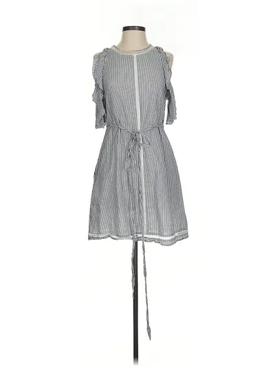 Pre-owned French Connection Casual Dress In Gray