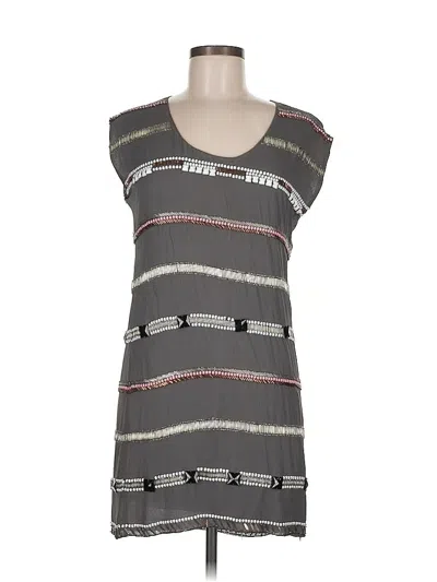 Pre-owned French Connection Casual Dress In Gray