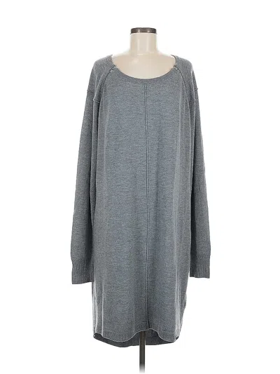 Pre-owned French Connection Casual Dress In Gray