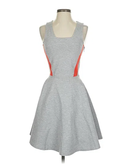Pre-owned French Connection Casual Dress In Gray