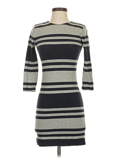 Pre-owned French Connection Casual Dress In Gray