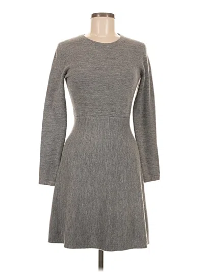 Pre-owned French Connection Casual Dress In Gray