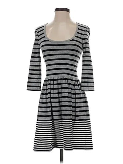 Pre-owned French Connection Casual Dress In Gray