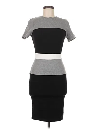 Pre-owned French Connection Casual Dress In Gray