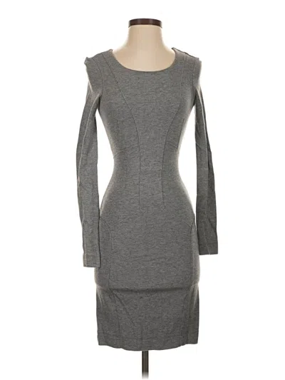 Pre-owned French Connection Casual Dress In Gray