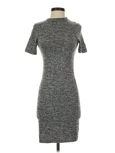 Pre-owned French Connection Casual Dress In Gray
