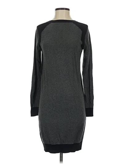 Pre-owned French Connection Casual Dress In Gray