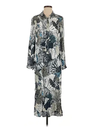 Pre-owned French Connection Casual Dress In Gray