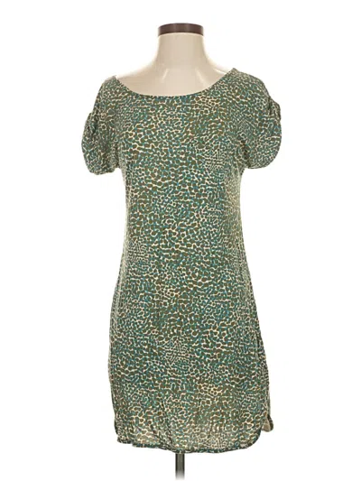 Pre-owned French Connection Casual Dress In Green
