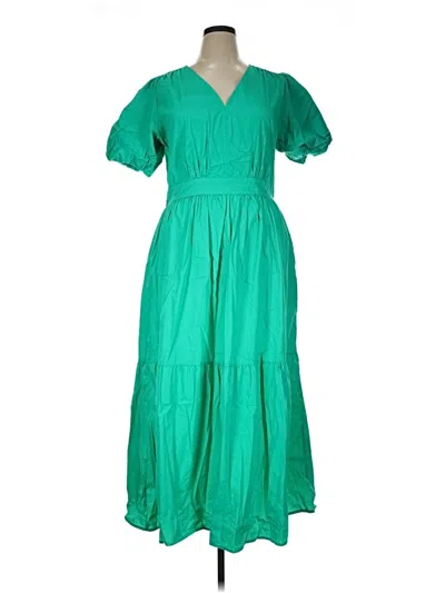 Pre-owned French Connection Casual Dress In Green