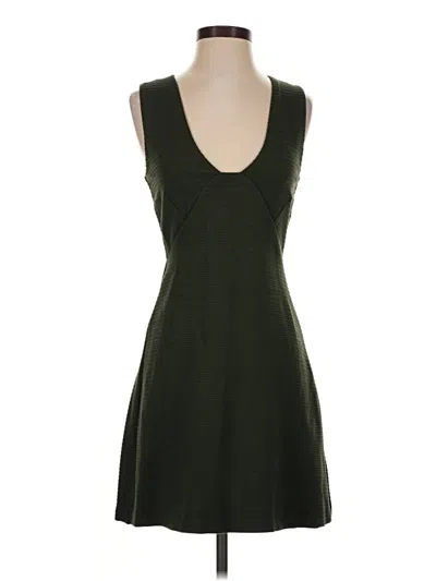 Pre-owned French Connection Casual Dress In Green