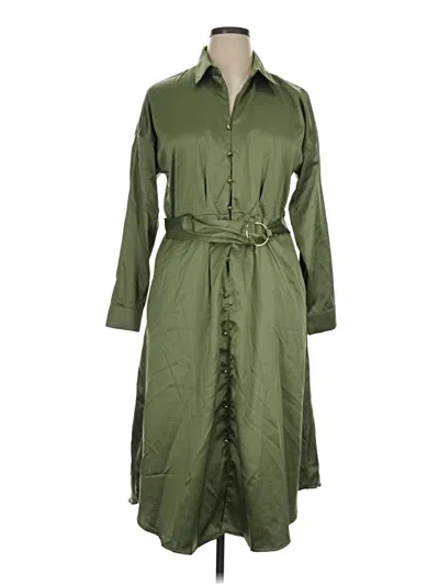 Pre-owned French Connection Casual Dress In Green