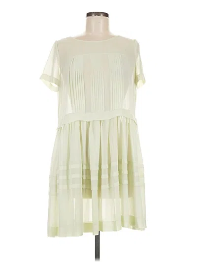 Pre-owned French Connection Casual Dress In Ivory