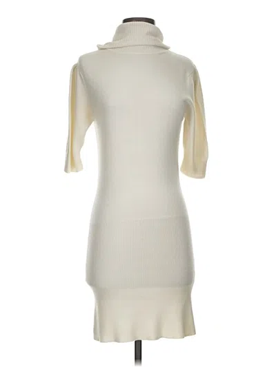 Pre-owned French Connection Casual Dress In Ivory