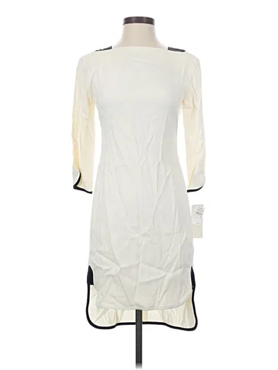 Pre-owned French Connection Casual Dress In Ivory