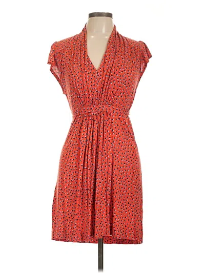 Pre-owned French Connection Casual Dress In Orange