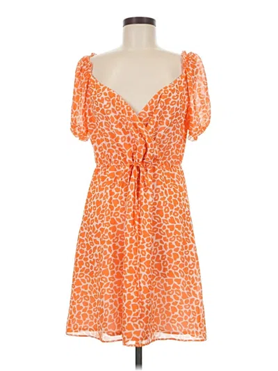 Pre-owned French Connection Casual Dress In Orange