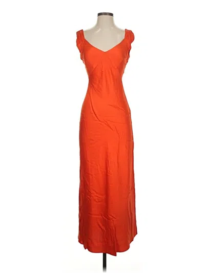 Pre-owned French Connection Casual Dress In Orange