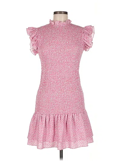 Pre-owned French Connection Casual Dress In Pink